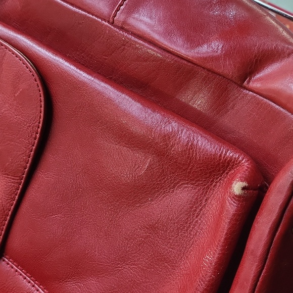 Vintage Danier leather tote/laptop bag - Picture 9 of 14